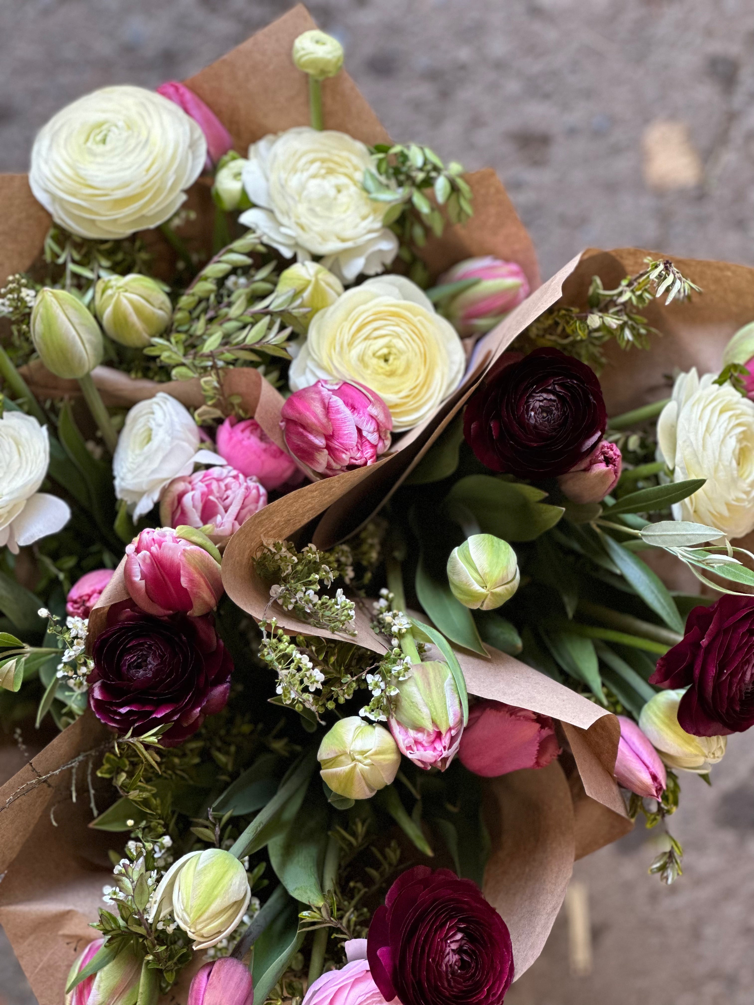 Bouquet Subscription: Spring (4 Bouquets), Farmstand Pickup